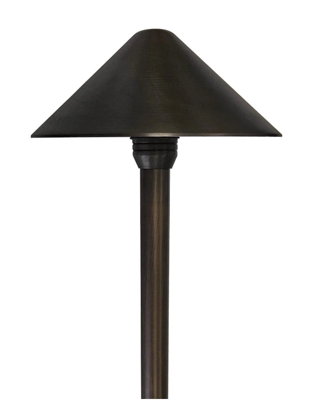 CLS PL81B solid brass path light in light bronze