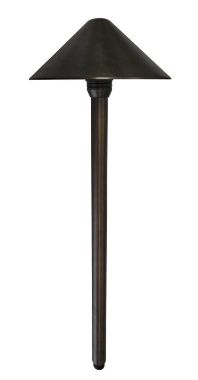 CLS PL81B solid brass path light in light bronze