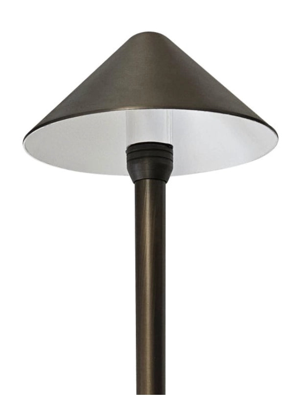 CLS PL81B solid brass path light in light bronze