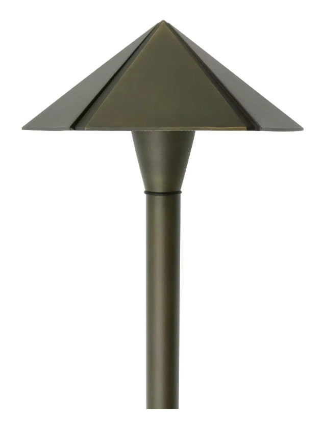 CLS PL83B solid brass path light in light bronze