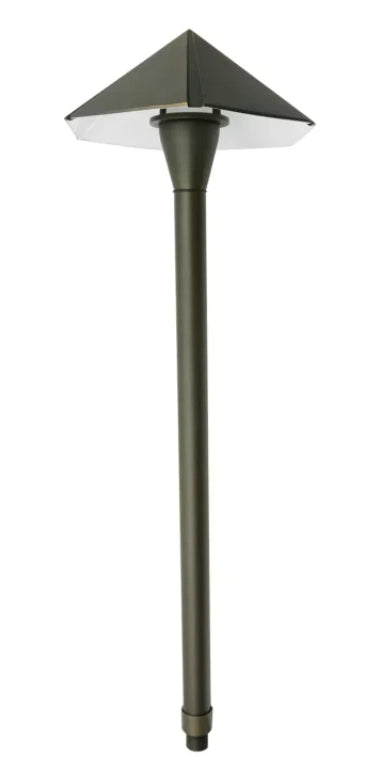 CLS PL83B solid brass path light in light bronze