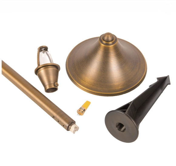 ABBA PLB09 cast brass path light
