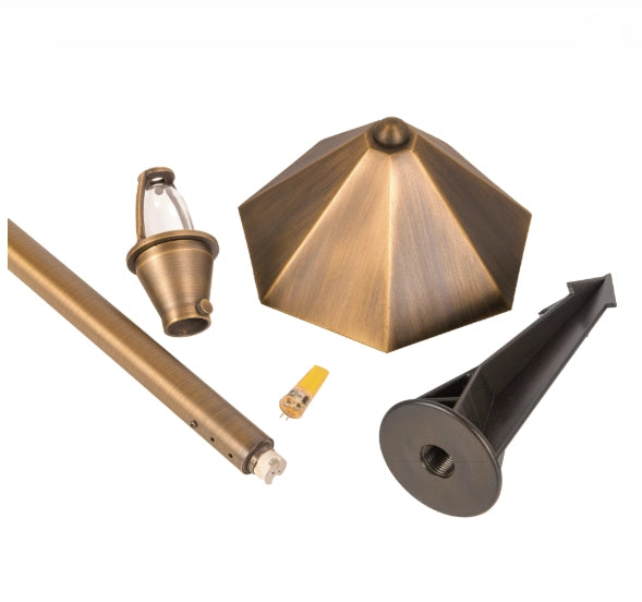 ABBA PLB11 cast brass path light