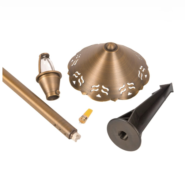ABBA PLB12 cast brass path light