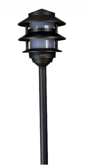 ABBA PLB22-DB cast brass path light