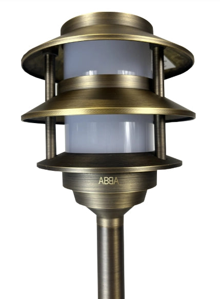 ABBA PLB22-NB cast brass path light