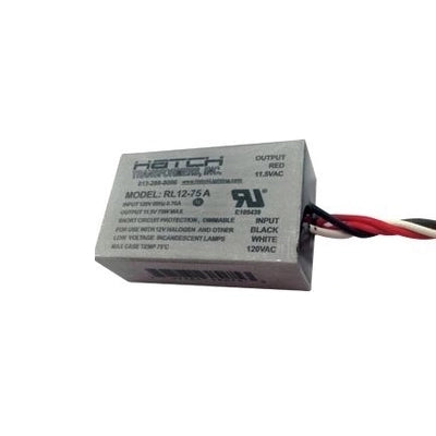 Hatch RL12-75A 75 Watt Electronic Low Voltage Transformer