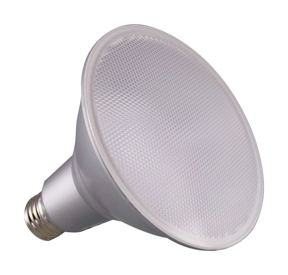 Satco S29446 15W PAR38 LED flood bulb 3000K 40 degree dimmable E26