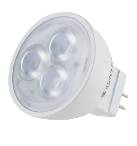 Satco S8603 6.5W MR11 LED bulb 3000K GU4 12V 25 degree beam