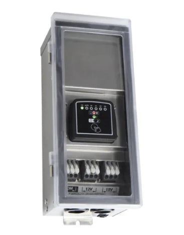 ABBA STS300 300W low voltage landscape lighting transformer stainless steel outdoor power supply