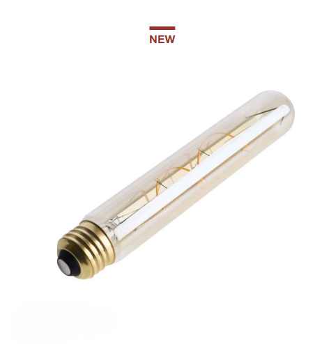 SATCO S14229 - 3.5T9L/920/E26/GCAC/D - T9 LED - 3.5W - 2000K - 120V - E26 Base - Amber