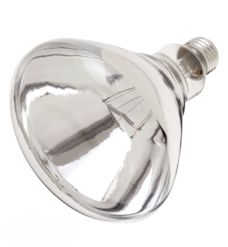 SATCO S4885 - 250BR40/1/TF Shatter Clear - BR40 Incandescent - 250W - Clear Heat - 120V - E26 Base - Clear