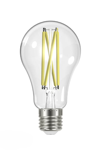 SATCO S12429 - 12.5A19/CL/LED/E26/927/120V - A19 LED Filament - 12.5W - 2700K - 120V - E26 Base - Clear