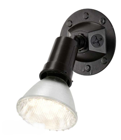 SATCO SF76-521 - 1 LIGHT PAR38 FLOODLIGHT - 5" Floodlight - 150W - 120V - PAR38/E26 Base - Bronze
