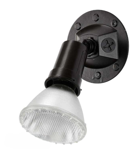 SATCO SF76-521 - 1 LIGHT PAR38 FLOODLIGHT - 5" Floodlight - 150W - 120V - PAR38/E26 Base - Bronze