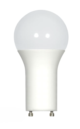 SATCO S29841 - 9.8A19/OMNI/220/LED/35K/GU24 - A19 LED - 9.8W - 3500K - GU24 Base - 120V - White