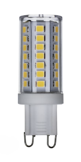 SATCO S11238 - 5W/LED/G9/827/CL/120V/DIM - T4 LED - 5W - 2700K - 120V - G9 Double Loop Base