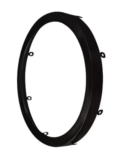 EnVisionLED SLSM-7R-TRIM-BL - SLSM: 7" Snap On Trim - Black