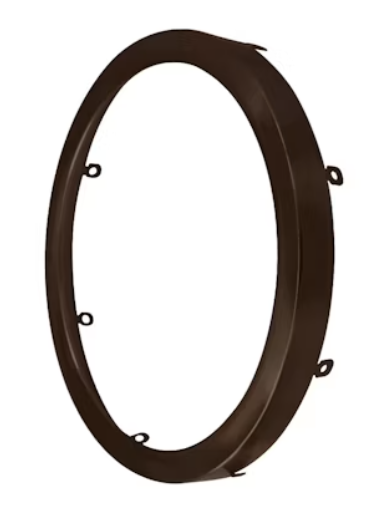 EnVisionLED SLSM-12R-TRIM-BZ - SLSM: 12" Snap On Trim - Bronze