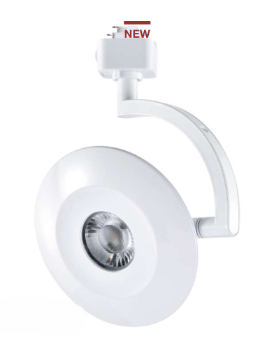 SATCO JH5070 - ORB/12W/3CCT/24/DEG/WHITE - ORB LED Track Head - 12W - Selectable CCT - 120V - J-Style - White