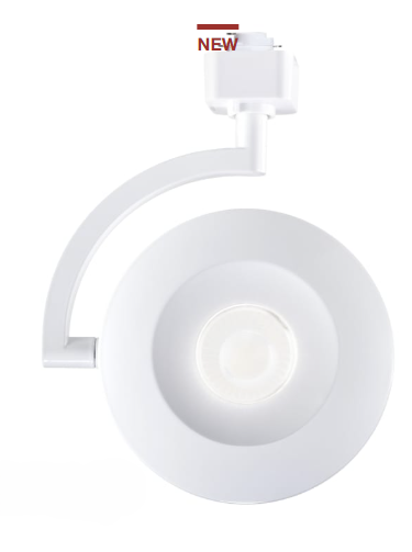 SATCO TH670 - ORB/12W/3CCT/24/DEG/WHITE - ORB LED Track Head - 12W - Selectable CCT - 120V - H-Style - White