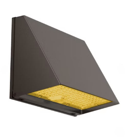 EnVisionLED LED-WPFC-TRZ-5P120-22K-BZ-PC - FC-Line: Modern Trapezoid Wall Packs 2200K - 120/110/100/90/80W - 2200K - 120-277V - Photocell - Bronze