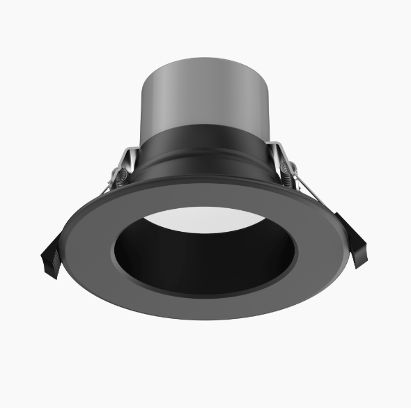 Lotus DL254-10-40W-M-A5C5-HO-BK - 10" Round Commercial 5 CCT & 5 Watt Selectable - 40/35/30/26/22W - Selectable CCT - 120-347V - Black Reflector/Black Trim