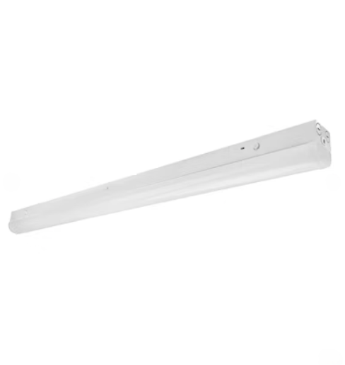 EnVisionLED LED-RST-4FT-3M40W-5CCT-SR - 4 FT Round Strip: 5CCT & Sensor Ready - 20/30/40W - Selectable CCT - 120-277V - White