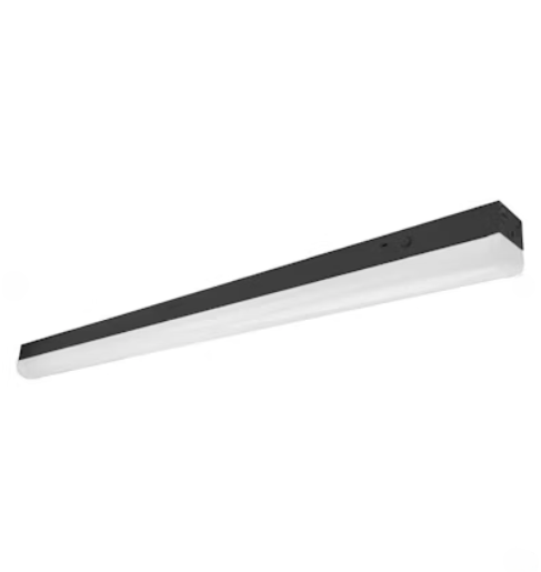 EnVisionLED LED-RST-4FT-3M40W-5CCT-SR-BL - 4 FT Round Strip: 5CCT & Sensor Ready - 20/30/40W - Selectable CCT - 120-277V - Black