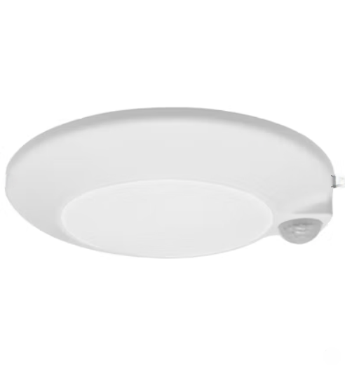 EnVisionLED LED-CDSK-4-10W-5CCT-WH-3SPIR - 4" Cusp Disk Surface Mounts (Selectable PIR On/Off Motion Sensor 30 Sec/1 Min/3 Min) - 10W - 120V - Selectable CCT