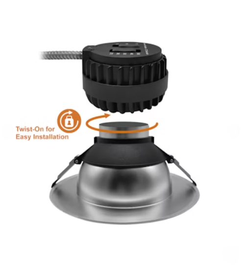 EnVisionLED LED-CADM-3P18-5CCT-UNV - 4, 6, 8, 10" Module ARCY-Line Tri Mode Dim - 18/13/9W - Selectable CCT/Beam - 120-277V