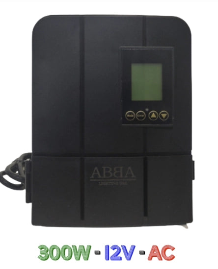 ABBA TSP300 300W low voltage landscape lighting transformer stainless steel outdoor power supply