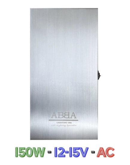 ABBA TSRPT150 150W low voltage landscape lighting transformer stainless steel outdoor power supply