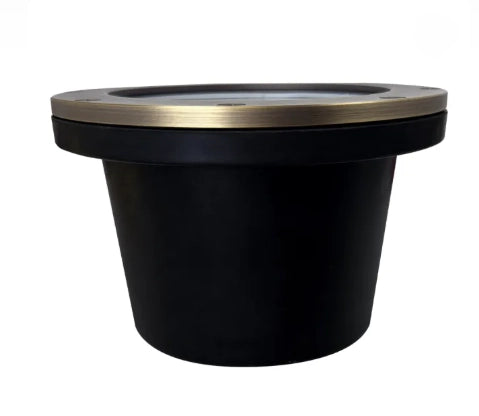 ABBA UNB08-NB solid brass well light in natural brass