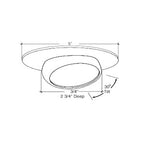 US-404W | 4" Adjustable Eyeball Trim | USALight.com